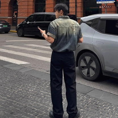 Casual Loose Denim Shirt