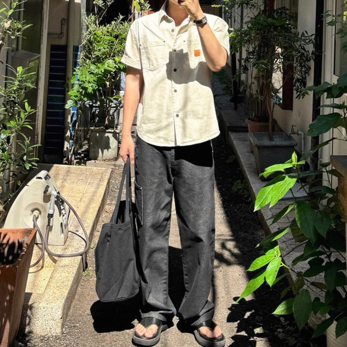 Casual Summer Short-Sleeve Shirt