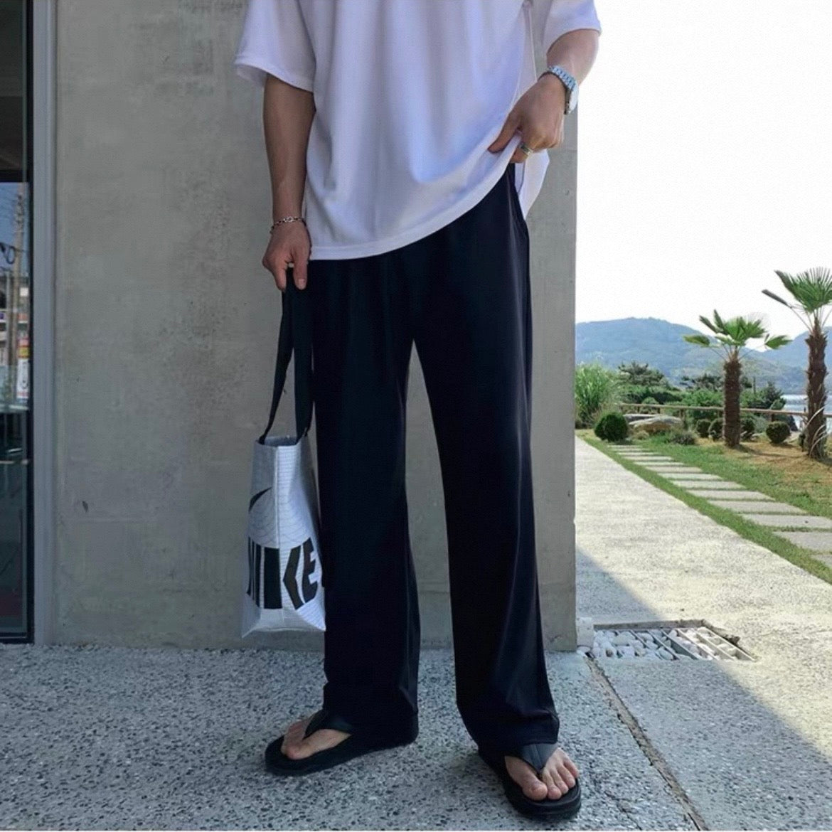 Lightweight Ice Silk Pants