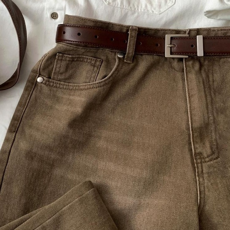 Vintage Loose Straight Jeans