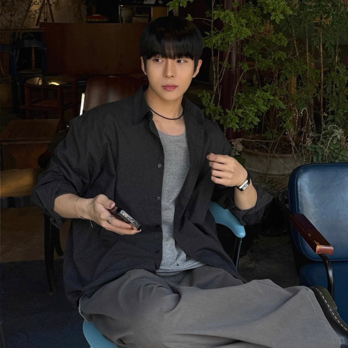 Casual Loose Long-Sleeve Shirt