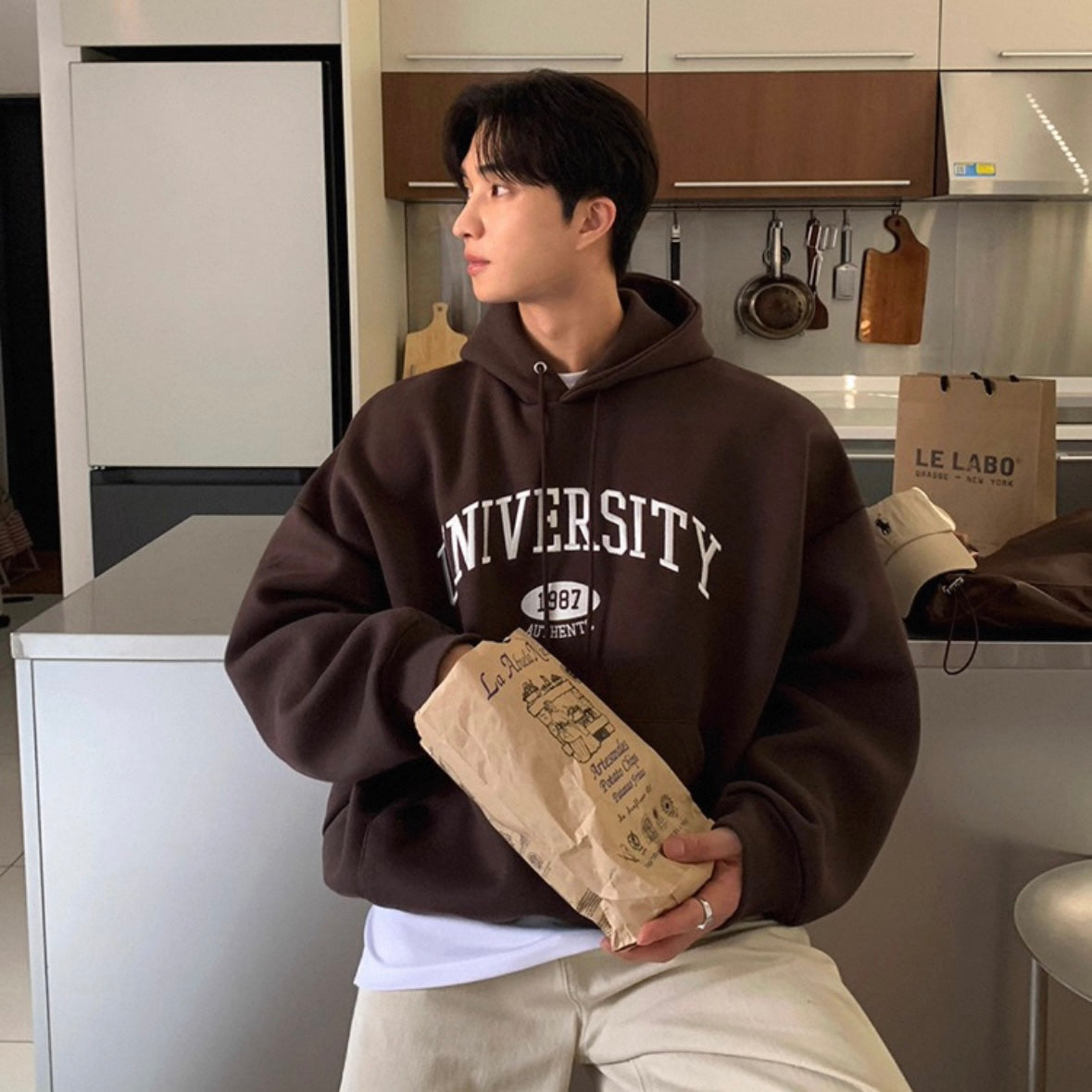 Logo Hoodie Pullover