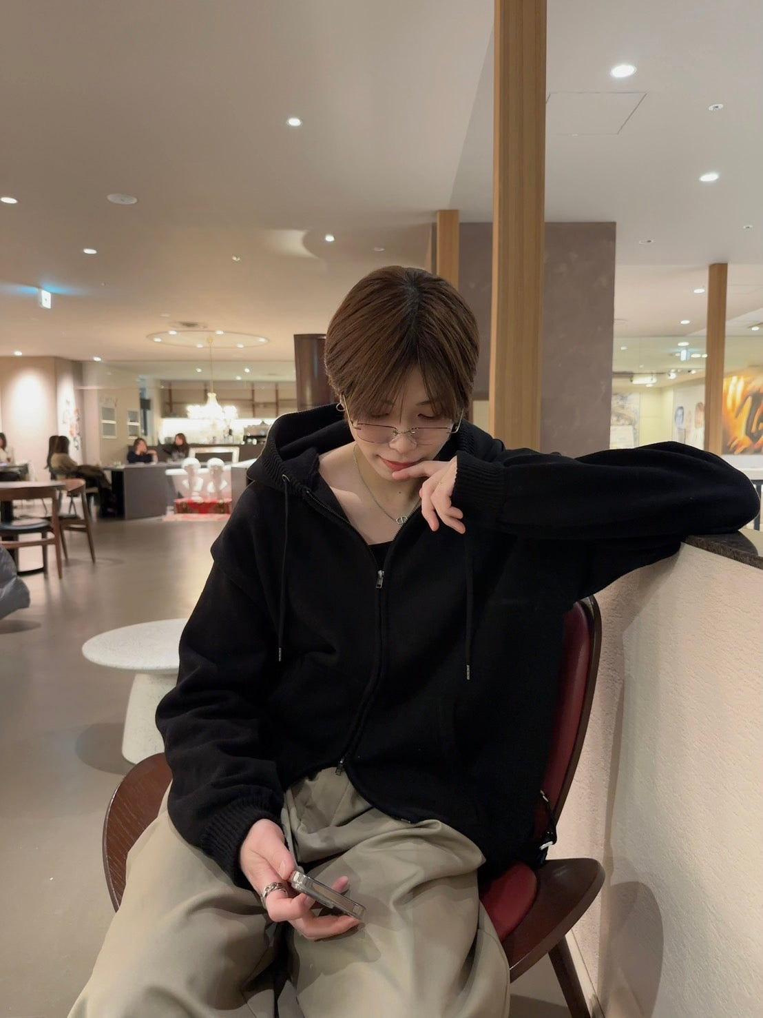 Vintage Pleated A-line Suit Pants