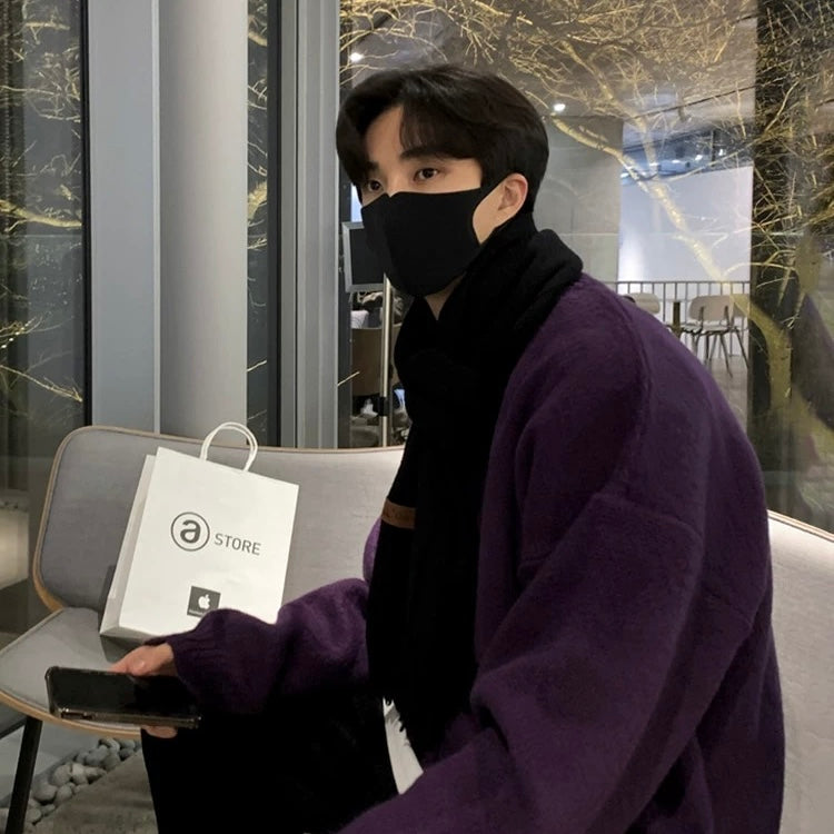 Korean Casual Mohair Sweater