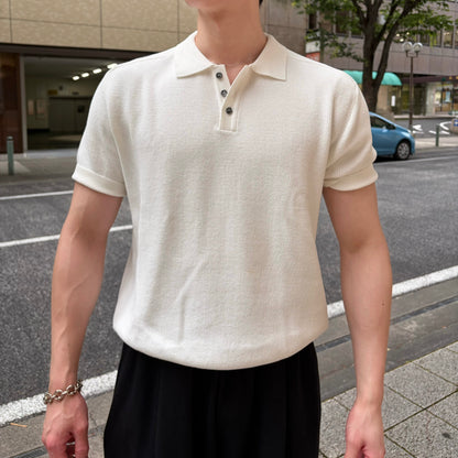 Textured Polo Shirt