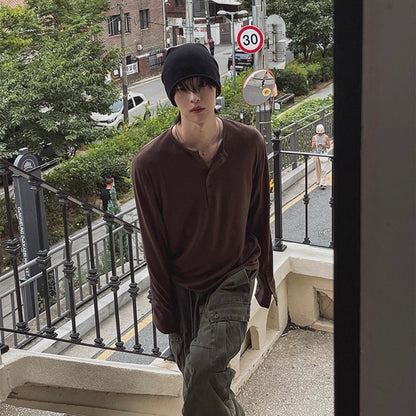 Casual Long-Sleeve T-Shirt