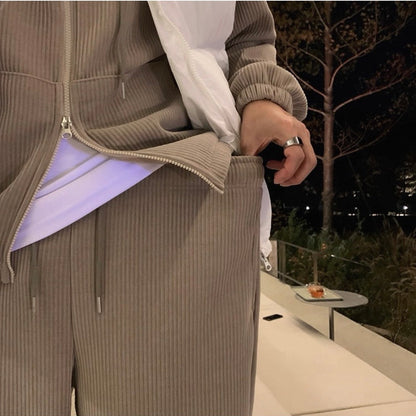 Casual Hoodie Knit Setup