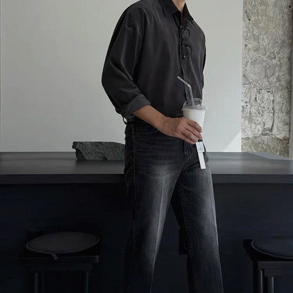 Silky Drape Relaxed Shirt