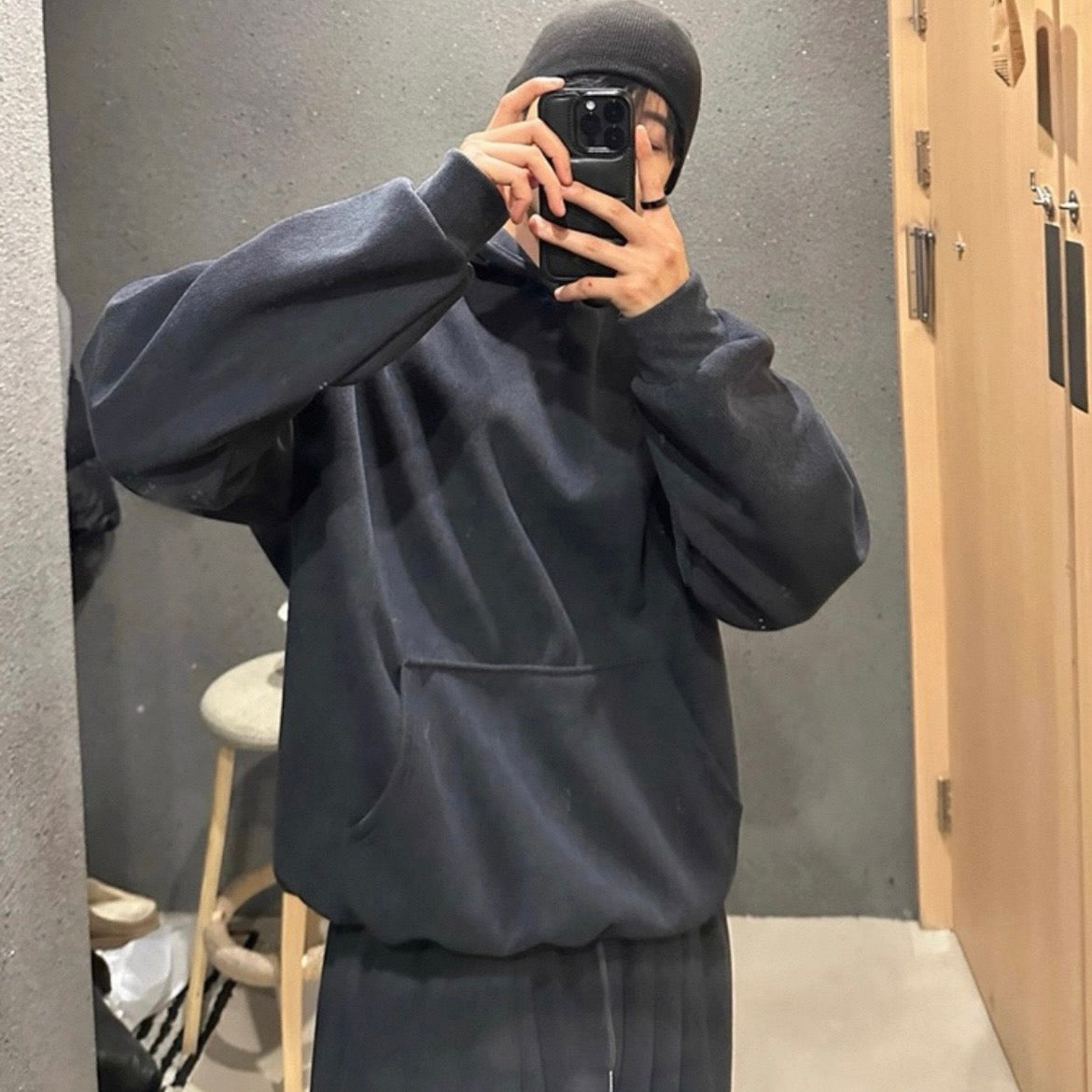 Retro Hooded Sweat Setup