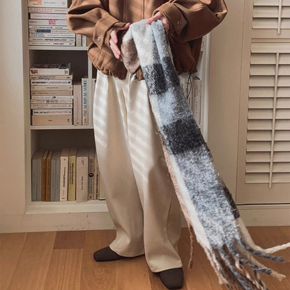Winter Wide-Legged Commuter Pants