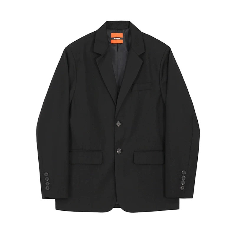 Korean Casual Tailored Jacket