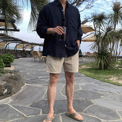 Linen Long Sleeve Shirt