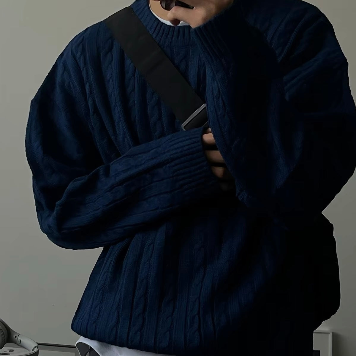 Vintage Cable Knit Sweater