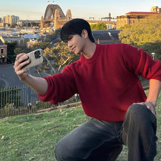 Korean Loose Knit Pullover