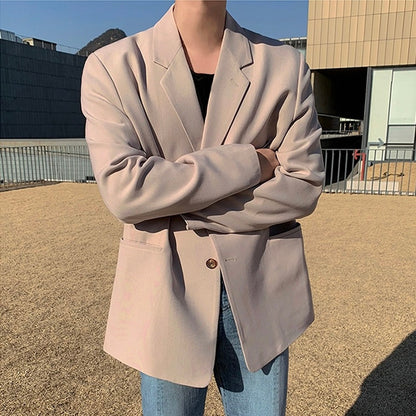 Korean Casual Tailored Jacket