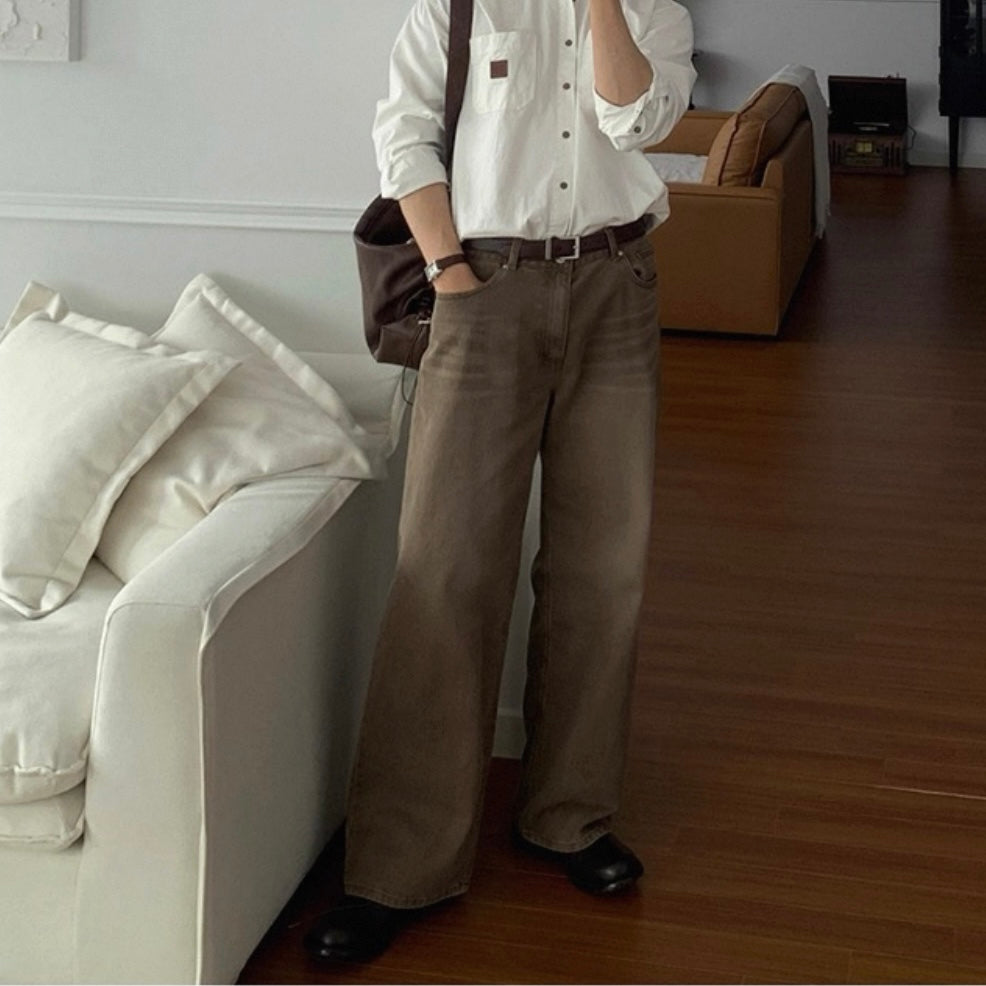 Vintage Loose Straight Jeans