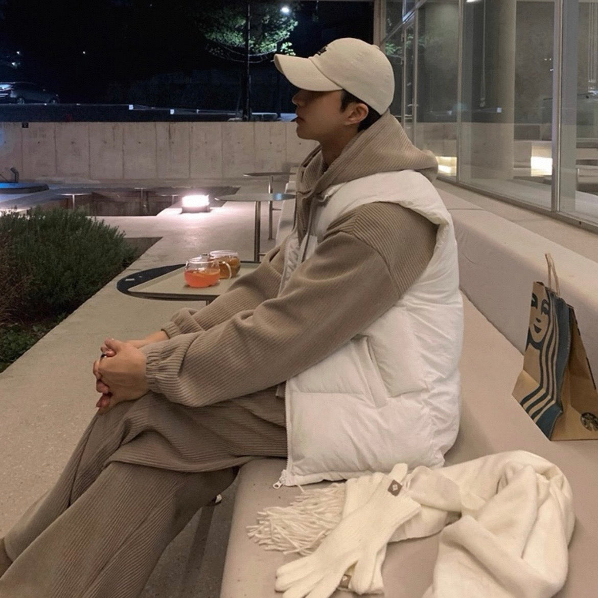 Casual Hoodie Knit Setup