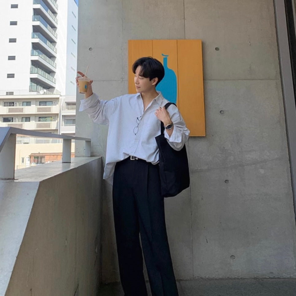 Korean Trend Striped Shirts