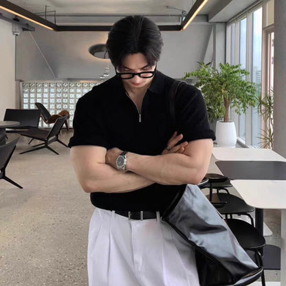 Breezy Knit Short-Sleeve Shirt