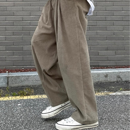 Casual Wide-Leg Pants