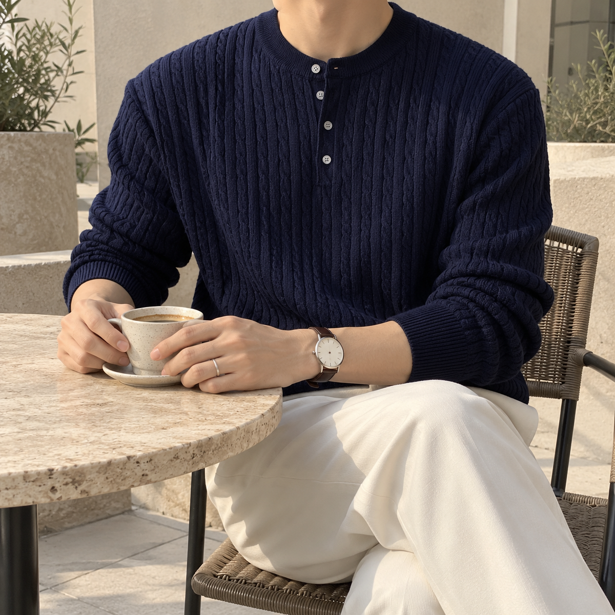 Men's Pullover Knit