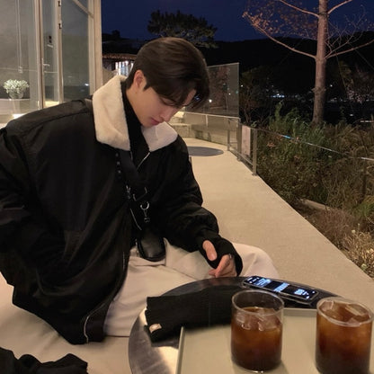 Lambswool Oversized Jacket