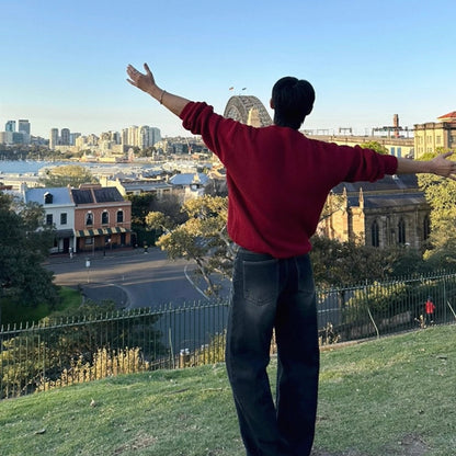 Korean Loose Knit Pullover