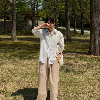Noel Stripe Oversized Shirt