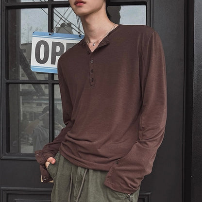 Casual Long-Sleeve T-Shirt