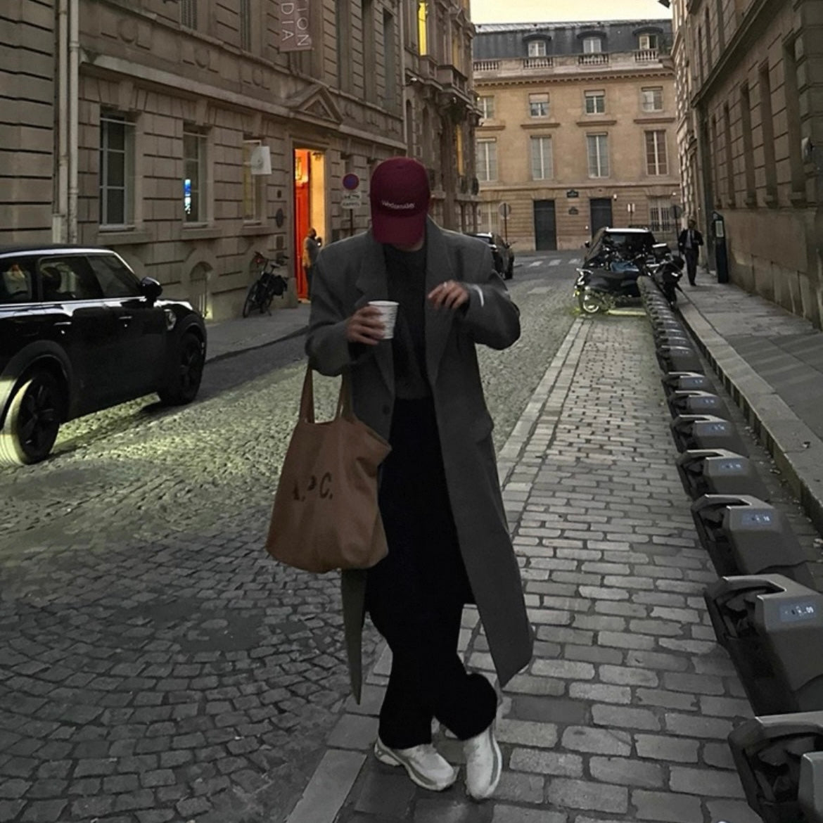 Men's Warm Wool Trench Coat