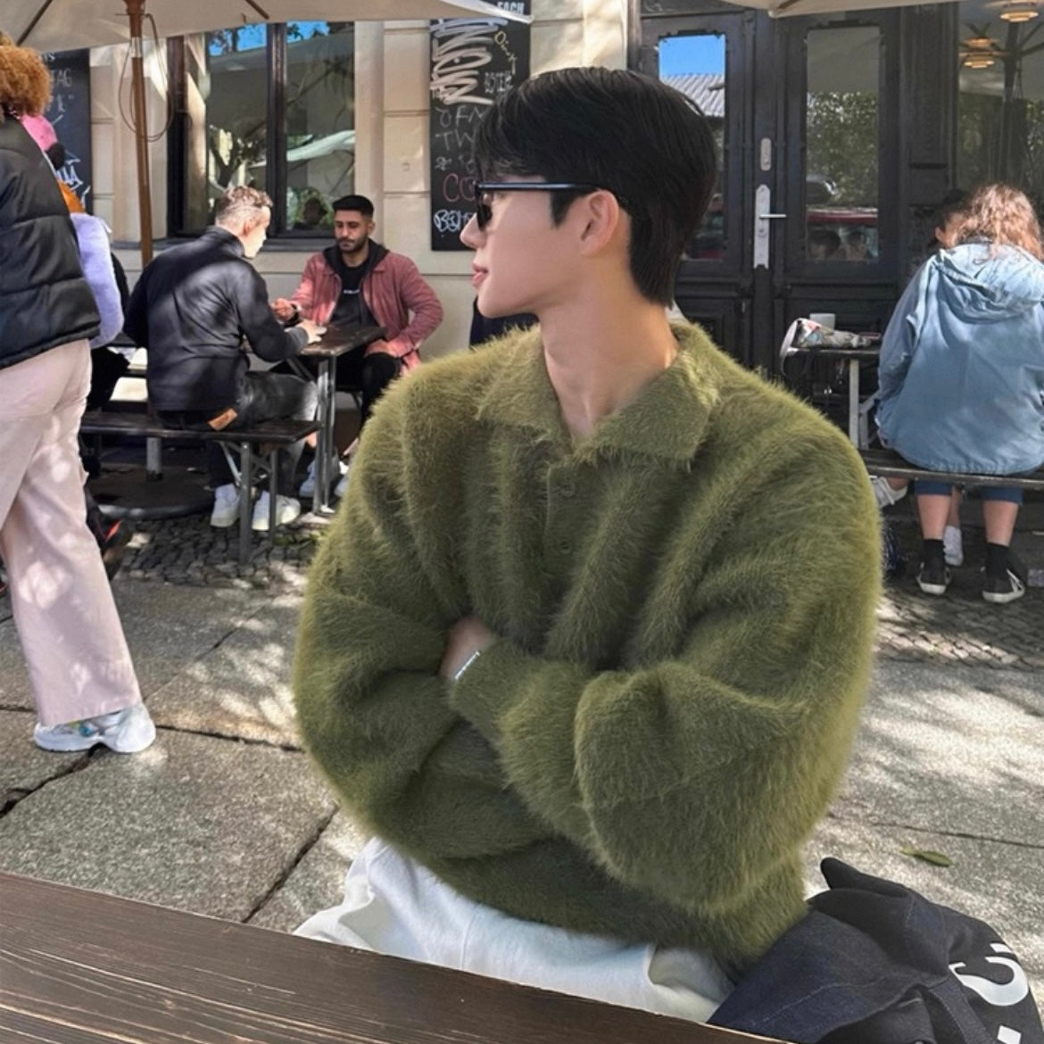 Loose Knit Sweater for Men