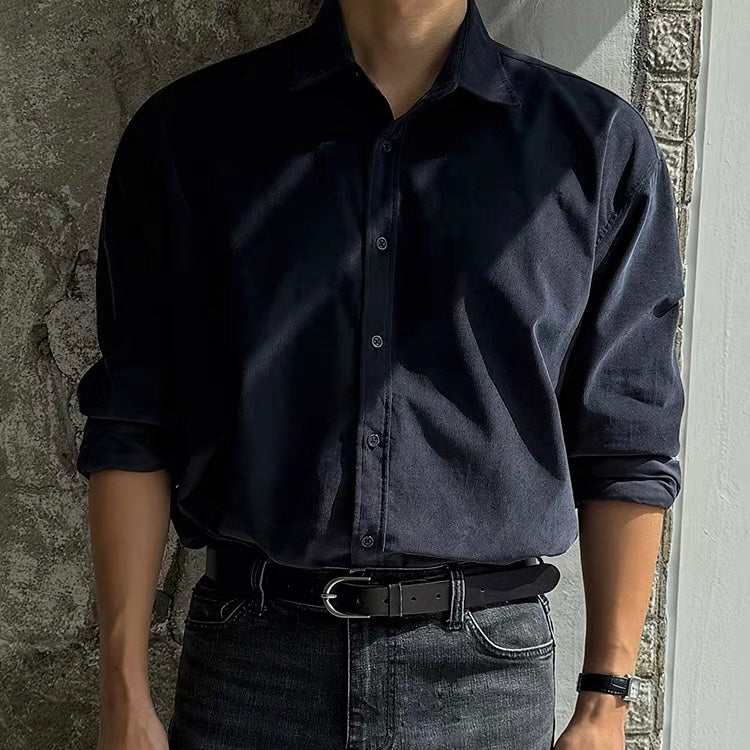 Silky Drape Relaxed Shirt