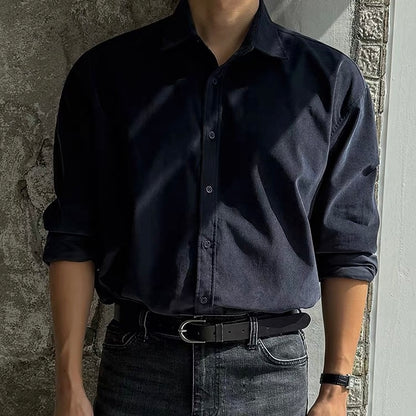 Silky Drape Relaxed Shirt
