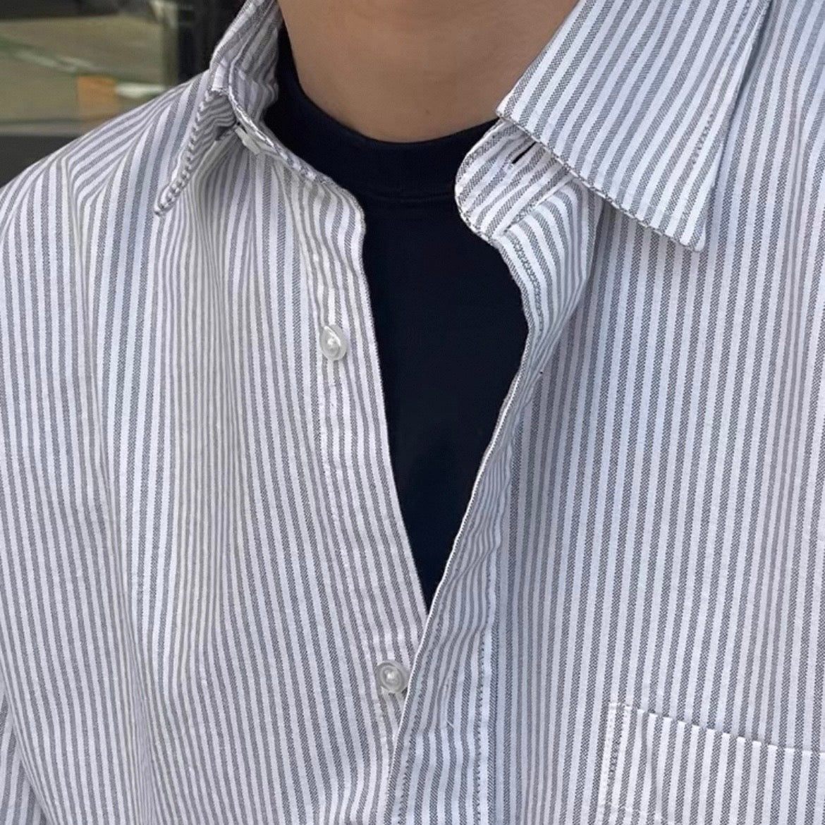Daily Stripe Relaxed Shirt