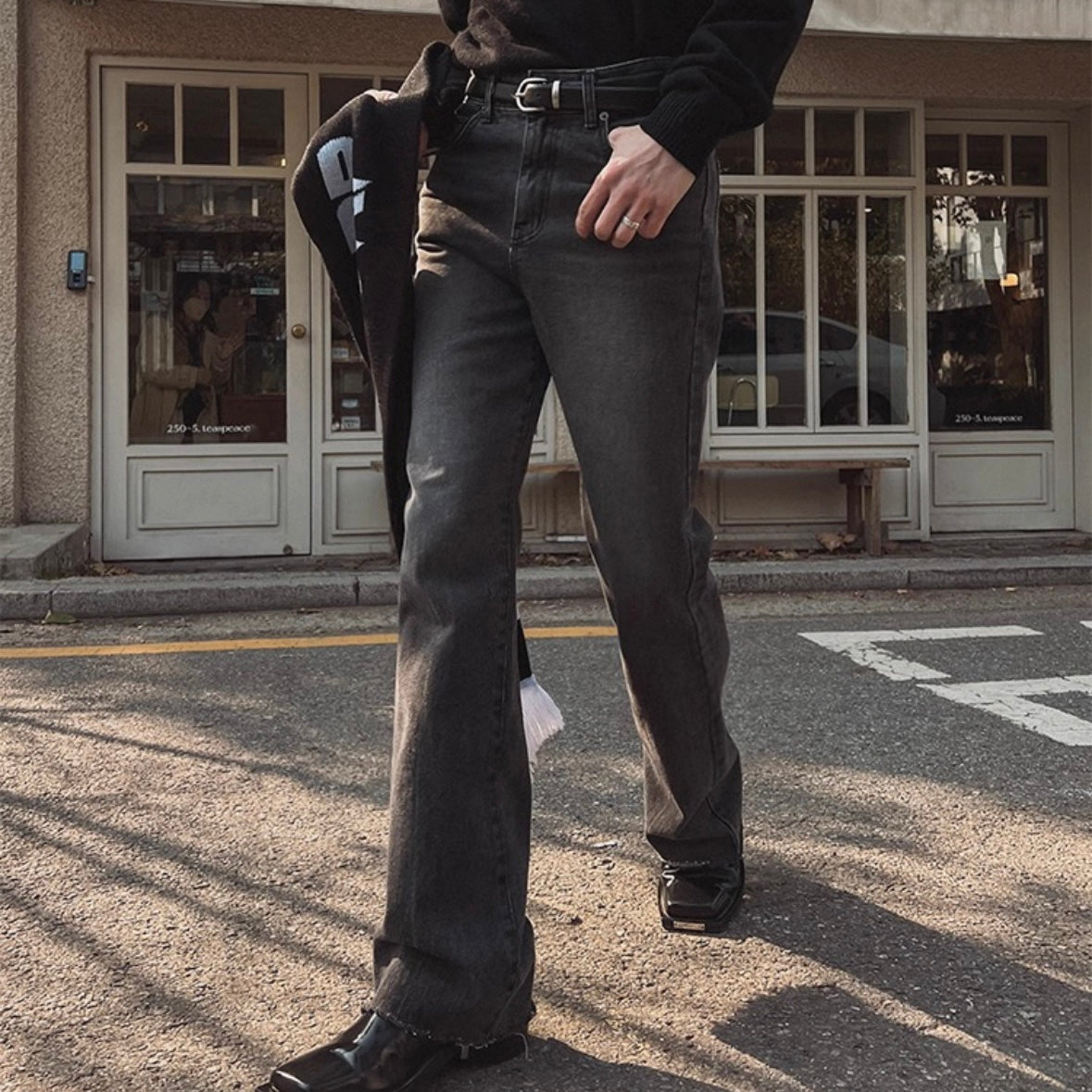Korean Trend Drag Jeans