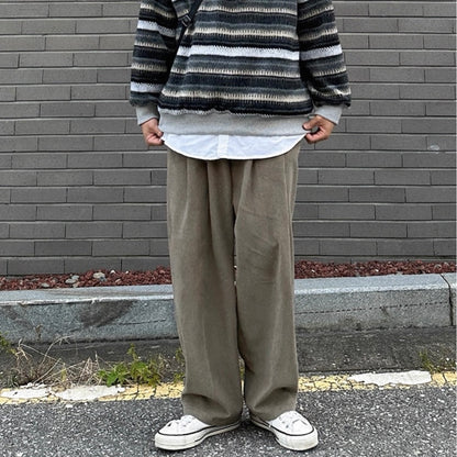 Casual Wide-Leg Pants