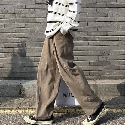 Casual Wide-Leg Pants