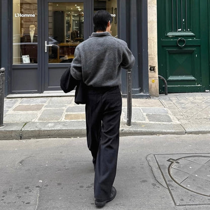 Casual Thick Suit Pants