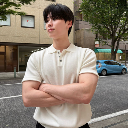 Textured Polo Shirt