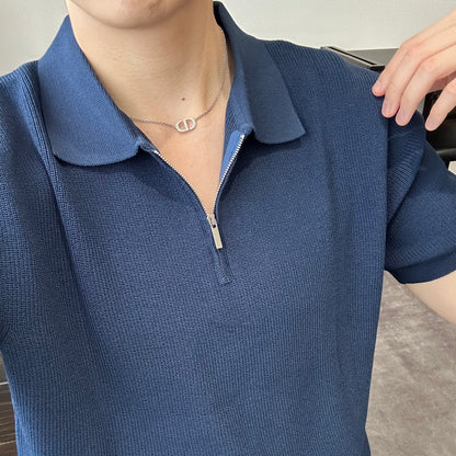 Breezy Knit Short-Sleeve Shirt