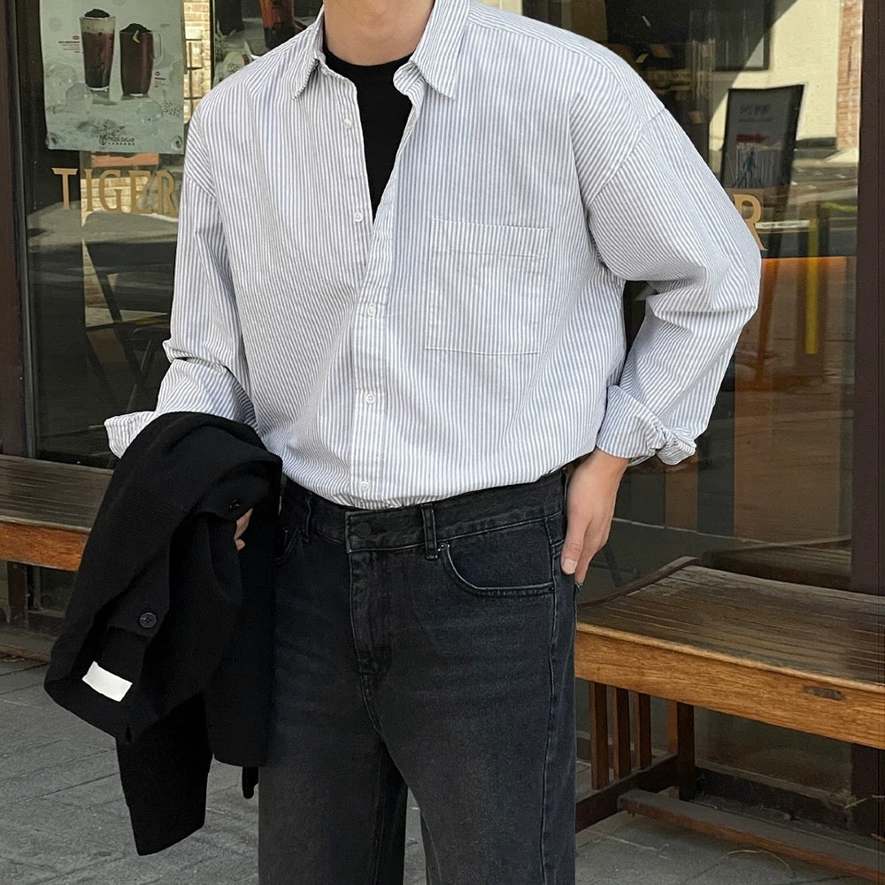 Daily Stripe Relaxed Shirt