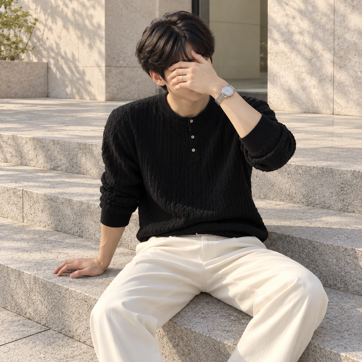 Men's Pullover Knit