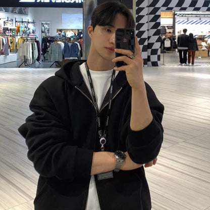 Hooded Cardigan Setup