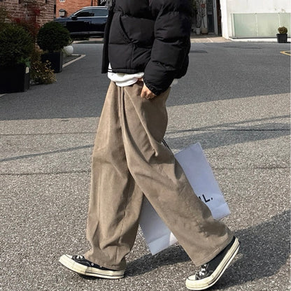 Casual Wide-Leg Pants