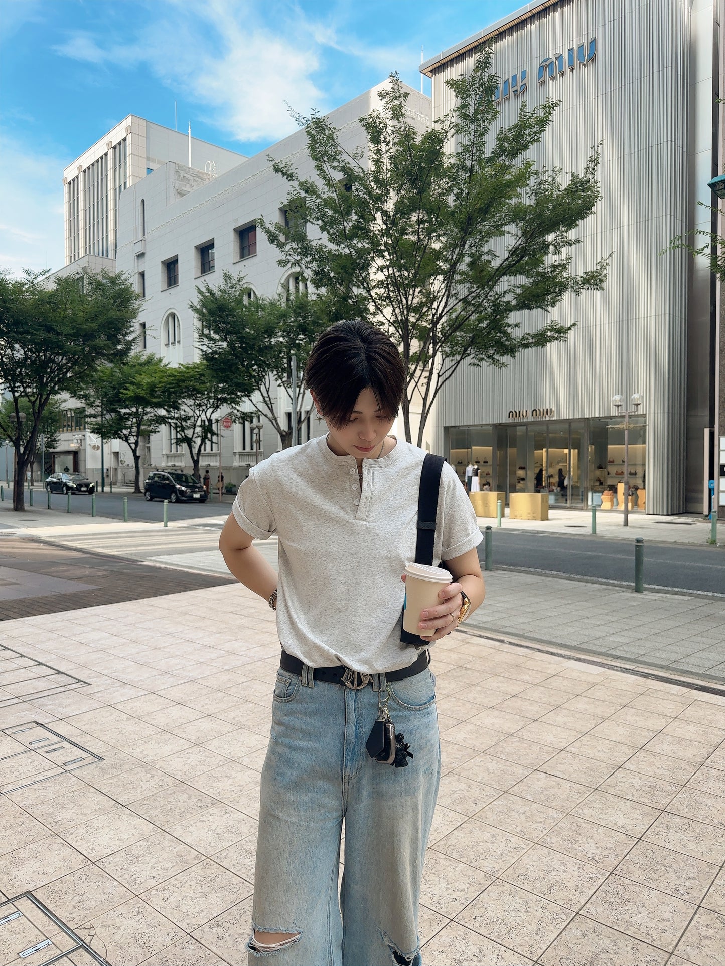 Summer Basic Round Neck Tee