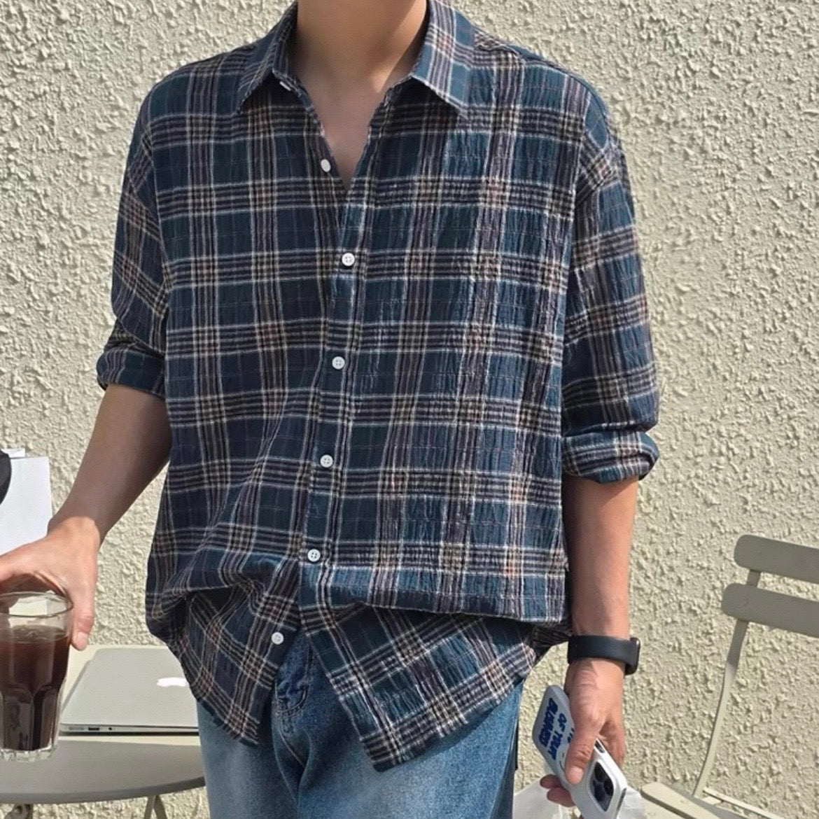 Classic Check Loose Shirt
