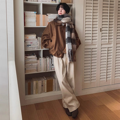 Winter Wide-Legged Commuter Pants