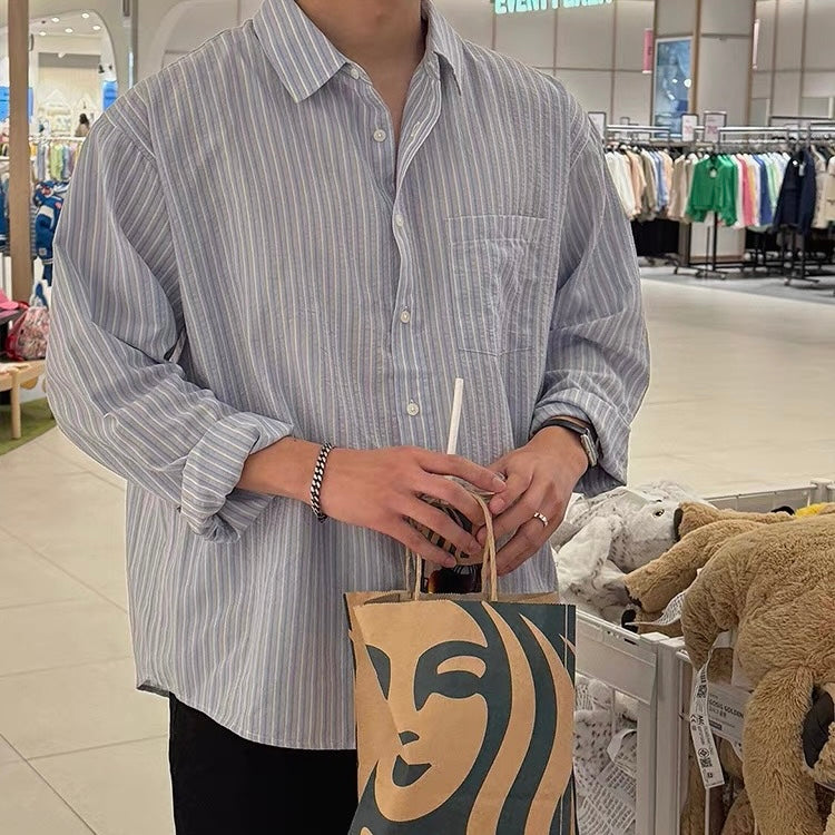 Seersucker Stripe Shirt