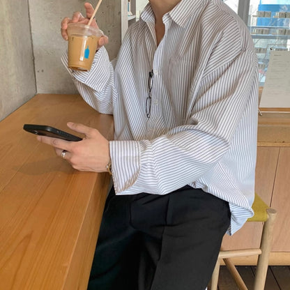 Korean Trend Striped Shirts