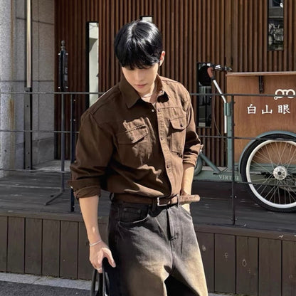 Vintage Utility Pocket Shirt